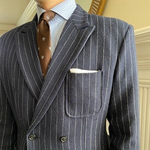 Men’s DB Pinstripe Suit